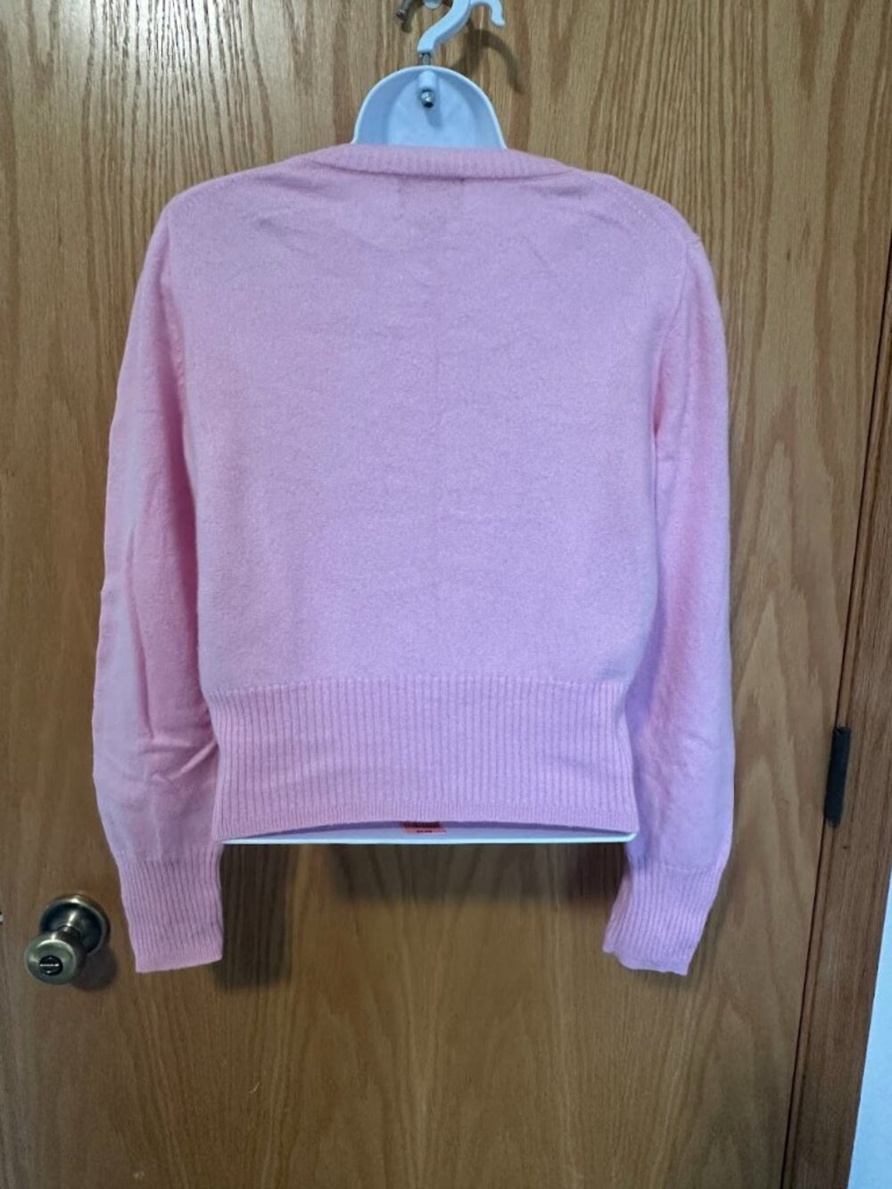 J Crew Cashmere Cropped Fit Sweater Size Medium - Picture 3 of 9
